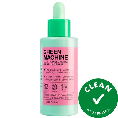 INNBeauty Project Green Machine Vitamin C Dark Spot & Hyperpigmentation Serum - Natural Vegan Skincare for Brighter, Fir