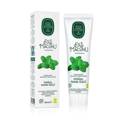 Eyüp Sabri Tuncer EyŸp Sabri Tuncer Natural Peppermint Toothpaste - SLS-Free, Paraben-Free, 100% Plant-Based Oral Care