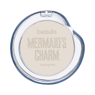 Beaulis Mermaid's Charm Highlighter: White Sands Illuminator for Shimmering, Glowing Skin Beaulis Mermaid Highlighter: White Sands Shimmer for Glowing Skin Beaulis highlighter, Mermaid highlighter, White Sands illuminator, Shimmer highlighter, Glowing skin makeup, highlighter, illuminator, makeup, mermaid makeup, shimmer, glow, radiant skin, finely textured, silky texture, beauty, cosmetics, face makeup, highlighting, White Sands, face illuminator, gifts for her, makeup lover, fantasy makeup, face shimmer, 