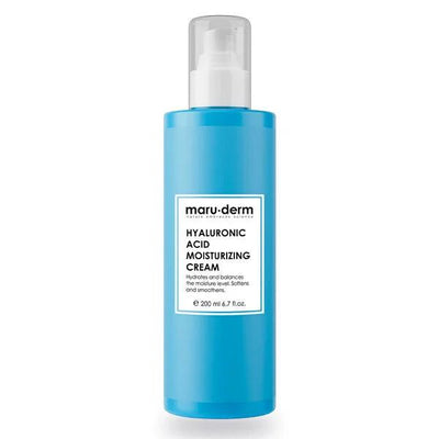 Maruderm Hyaluronic Acid Moisturizing Cream - Intense Hydration & Anti-Aging for Face & Body - Paraben, SLES & SLS Free 