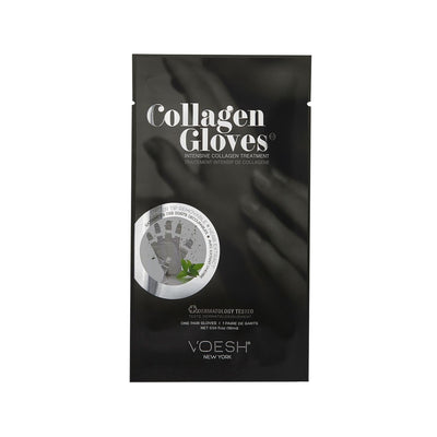 Voesh New York Collagen Hand Gloves - Moisturizing & Nourishing Collagen-Infused Gloves for Dry Hands, Collagen Skincare