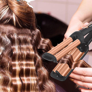 aprilla-water-wave-curling-iron, close-up-of-aprilla-curling-iron, styling-hair-with-aprilla-curling-iron Aprilla Water Wave Curling Iron AHS-2027 - Create Gorgeous Waves for Stylists & Hair Enthusiasts Aprilla Water Wave Curling Iron | Perfect Waves hair-curling-iron, water-wave-curling, aprilla-curling-iron, ceramic-curling-iron, hair-styling-tools, stylists, hair-enthusiasts, hair-tools, heat-styling, ai-generated