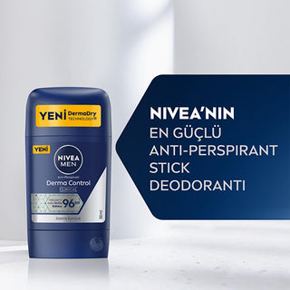 Nivea Men Derma Control Clinical: 96H Anti-Perspirant Deodorant Spray for Men, Sensitive Skin & Underarm Darkening Nivea Men's Deodorant:  96H Protection + Sensitive Skin men's deodorant, anti-perspirant deodorant, long-lasting deodorant, deodorant for sensitive skin, deodorant for men, Nivea deodorant, clinical strength deodorant, deodorant for underarm darkening, deodorant spray, men's grooming, personal care, sweat protection, odor protection, DermaDry Technology, Vitamin C, skin care, dermatologically t
