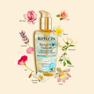 Bioxcin 9 Flower Hair Oil: Nourishing Floral Hair Care for Dry & Damaged Hair - Shine, Repair, Leave-In Conditioner Bioxcin Floral Hair Oil: Nourish & Repair Dry, Damaged Hair hair oil, hair care oil, floral hair oil, nourishing hair oil, moisturizing hair oil, hair repair oil, leave in hair oil, Bioxcin hair oil, dry hair treatment, shine enhancing hair oil, hair treatment, hair mask, dry hair, damaged hair, split ends, natural hair care, floral scent, lightweight hair oil, leave-in conditioner, paraben fr