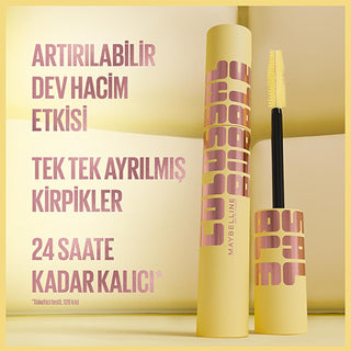 Maybelline Colossal Bubble Mascara - Extreme Volume, Clump-Free, 24HR Wear - Long Lasting Volumizing Mascara Maybelline Colossal Mascara: Volumizing, Long Lasting - Shop Now! mascara, volumizing mascara, long lasting mascara, lash volume, Maybelline mascara, bubble mascara, clump-free mascara, 24 hour mascara, makeup, eye makeup, volumizing, long lasting, clump free, beauty, cosmetics, lash enhancement, dramatic lashes, makeup enthusiasts, gifts for her, root to tip brush, lightweight mascara, smudge proof 