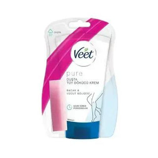 Veet Pure: Gentle In-Shower Hair Removal Cream for Sensitive Skin - Time-Saving, Smooth Results - 150ml Veet Pure: Sensitive Skin Hair Removal - In-Shower Convenience hair removal cream, in-shower hair removal, sensitive skin hair removal, hair removal cream for women, gentle hair removal cream, shower hair removal cream, Veet hair removal, hair depilatory, depilatory cream, hair removal for sensitive areas, hair removal, depilatory, cream, shower, sensitive skin, smooth skin, convenient, time-saving, women