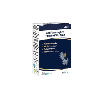 NbtLife MethylLife: 30 Capsules for Methylation Support, Enhanced Energy & Overall Well-being - Dietary & Nutritional Su