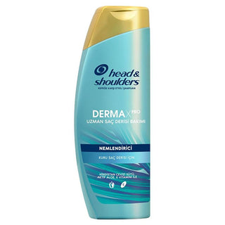 Head & Shoulders DERMAXPRO Anti-Dandruff Shampoo: Moisturizing Dry Scalp Relief with Aloe Vera, Coconut Milk & Vitamin E - Dermatologically Tested Head & Shoulders DERMAXPRO: Dry Scalp & Dandruff Relief anti dandruff shampoo, dry scalp shampoo, moisturizing shampoo, aloe vera shampoo, coconut milk shampoo, vitamin e shampoo, dermatological shampoo, shampoo for itchy scalp, shampoo for flaky scalp, recycled bottle shampoo, anti-dandruff, dry scalp, moisturizing, aloe vera, coconut milk, vitamin E, dermatolog