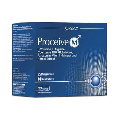 Proceive Dietary Supplement with Antioxidant Support - L-Carnitine, Multivitamin, and Antioxidant Blend in Convenient Sa