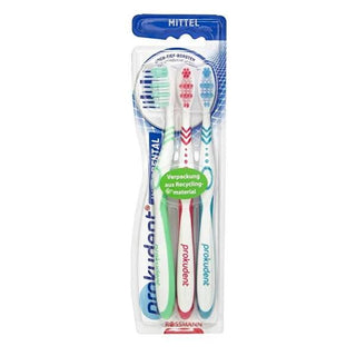 Prokudent Manual Toothbrush Medium Bristle Toothbrush Set of 3 - Oral Hygiene Products Prokudent Manual Toothbrush - Medium Bristle for Effective Oral Hygiene manual toothbrush, medium bristle toothbrush, Prokudent toothbrush, oral hygiene products, toothbrush set, oral care, dental hygiene, toothbrushes, Prokudent, personal care