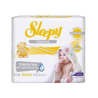 Sleepy Sensitive Baby Wipes: Alcohol-Free, Pure Water, Gentle Cleansing for Newborns (3x50 Count) Sleepy Sensitive Baby Wipes: Pure Water, Alcohol-Free - Gentle Clean baby wipes, sensitive wipes, alcohol-free baby wipes, pure water wipes, dermatologically tested wipes, infant wipes, newborn wipes, hypoallergenic wipes, gentle baby wipes, baby cleansing wipes, baby, wipes, sensitive skin, alcohol-free, pure water, dermatologically tested, soft, triple pack, cleansing, diaper changes, mealtime, on the go, tra