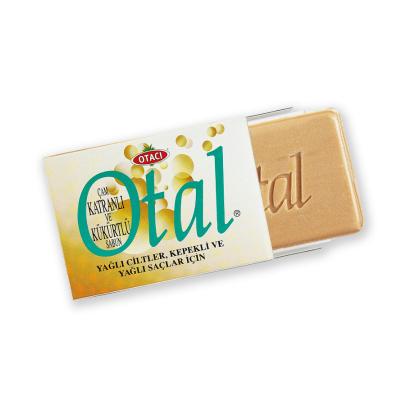Otacı Otal Otacõ Otal Pine Tar & Sulfur Soap: Natural Oil Balancing Bar for Oily Skin, Dandruff Control & Seborrheic Der