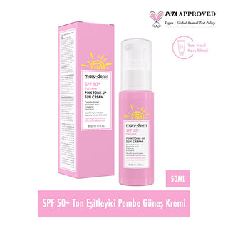 Maruderm SPF+50 Tone-Up Sunscreen 50ml - Korean Skincare, Non-Greasy, UV Protection Maruderm SPF+50 Sunscreen - Korean Skincare for UV Protection SPF 50 sunscreen, tone-up sunscreen, Korean skincare sunscreen, non-greasy sunscreen, UV protection skincare, sun protection, skincare, beauty, cosmetics, sun care, tone-up effect, Korean filters, daily sunscreen, outdoor protection