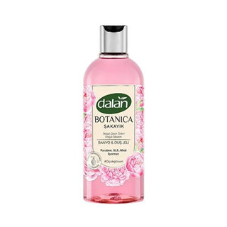 Dalan Botanica Şakayık Shower Gel - Natural Floral Scent, 16.91 fl oz - Paraben Free, SLS Free, Gentle Skincare Dalan Botanica Şakayık Shower Gel - Natural & Gentle natural shower gel, floral scented body wash, paraben free shower gel, SLS free body wash, alcohol free skincare, glycerin shower gel, botanical shower products, gentle skincare, natural flower extracts, luxurious fragrance, sensitive skin care, moisturizing shower gel