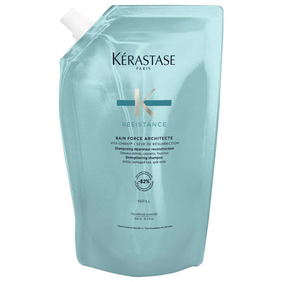Resistance: Hair Strengthening Shampoo for Damaged Hair Repair - Heat Protection, Breakage Defense & Shine Enhancement w