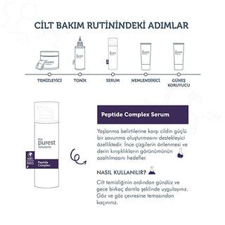 peptide complex anti-aging serum 30 ml, The Purest Solutions serum bottle The Purest Solutions Peptide Complex Anti-Aging Skin Care Serum - Reduces Fine Lines and Wrinkles | 30 ml Peptide Complex Anti-Aging Skin Serum - 30ml peptide-complex, anti-aging-serum, skin-care, wrinkle-repair, hydration, adults-concerned-with-aging, skin-rejuvenation, the-purest-solutions, serum-30ml, ai-generated
