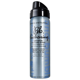 Bumble and Bumble Mini Thickening Dryspun Volume Texture Spray: Instant Hair Volume, Texture & Light Hold for Fine Hair Bumble and Bumble Volume Spray: Fine Hair Volume & Texture volume spray, thickening spray, texturizing spray, hair volume, fine hair volume, dry volume spray, hair texture spray, volumizing hair products, best volume spray for fine hair, hair spray, volumizing spray, texturizing spray, hair products, fine hair, medium hair, dry hair, hair styling, beauty, cosmetics, hair care, lightweight,