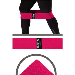 Delta Resistance Band: Medium Resistance Anti-Slip Squat Band for Leg & Glute Workouts - Pilates, Fitness, Exercise Delta Resistance Band: Sculpt Glutes & Legs | Anti-Slip Design resistance band, squat band, pilates band, fitness band, exercise band, glute band, leg workout band, hip resistance band, medium resistance band, anti-slip resistance band, woven resistance band, fabric resistance band, rubber resistance band, lower body workout, glute activation, leg exercises, hip thrusts, squats, lunges, fitnes