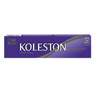 Koleston Hair Dye - Küllü Kumral 7/1, Easy to Apply, Covers White Hair, 1.69 fl oz Koleston Küllü Kumral 7/1 Hair Dye - Easy & Effective hair dye, Küllü Kumral 7/1, Koleston hair color, at home hair coloring, hair dye for white hair coverage, easy hair dye application, vibrant hair color, long-lasting hair dye, cream hair dye, hair care, beauty products, cosmetics