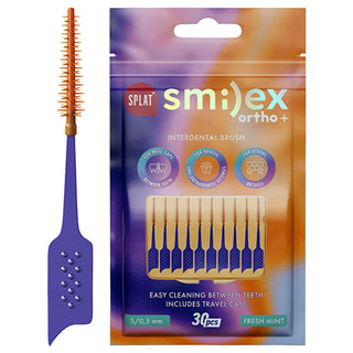 splat ortho interdental toothbrush mint flavor, splat ortho toothbrush pack of 30, splat smilex ortho series interdental brush Splat Ortho Interdental Toothbrush - Mint Flavored Flexible Tips for Orthodontic Patients | 30 Count Splat Ortho Interdental Toothbrush - Mint Flavor splat, interdental-toothbrush, orthodontic-care, mint-flavored, oral-hygiene, toothbrush, dental-care, splat-smilex, flexible-tips, ai-generated