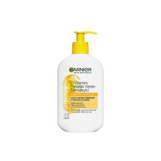 Garnier Vitamin C Brightening Facial Cleanser - 8.45 fl oz, Vegan & Sulfate-Free, Moisturizing & Brightening for Dull Skin Garnier Vitamin C Facial Cleanser - Brightening & Moisturizing Garnier Vitamin C Brightening Facial Cleanser, Vitamin C facial cleanser, Glycerin moisturizing cleanser, Vegan facial cleanser, Sulfate-free skincare, Brightening facial wash, Facial cleanser, Skincare, Vegan skincare, Sulfate-free cleanser, Brightening skincare, Garnier skincare, Moisturizing facial wash, Dull skin solutio