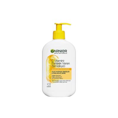 Garnier Vitamin C Brightening Facial Cleanser - 8.45 fl oz, Vegan & Sulfate-Free, Moisturizing & Brightening for Dull Sk