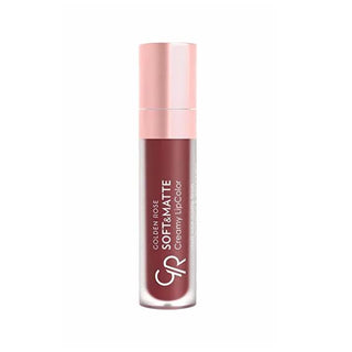 Golden Rose Matte Lipstick - Creamy, Long-Lasting Lip Color with Jojoba & Avocado Oil Golden Rose Matte Lipstick - Moisturizing & Long-Lasting matte lipstick, creamy lipstick, long-lasting lip color, moisturizing lipstick, jojoba oil lip care, lip care, cosmetics, beauty products, lipstick, Golden Rose, soft finish lipstick, healthy lip care, daily makeup, lip color, vibrant lipstick, nourishing lipstick
