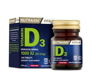 Nutraxin Vitamin D3 1000 IU Supplement: Support Bone Health, Boost Immunity & Combat Deficiency - Gluten & Sugar-Free - 120 Tablets Nutraxin Vitamin D3: 1000 IU For Bone & Immune Health Vitamin D3 supplement, D3 1000 IU, Kolakalsiferol, Vitamin D deficiency treatment, gluten-free vitamin d3, sugar-free vitamin d3, immune support supplement, bone health supplement, vitamin d supplement, d3 supplement, vitamin d3, gluten free, sugar free, immune support, bone health, dietary supplement, health supplement, wel