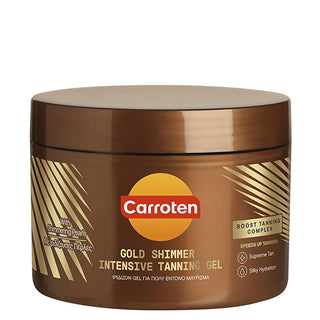Carroten Gold Shimmer Tanning Gel SPF 0: Achieve a Deep, Radiant Bronze with Carrot & Coconut Oils | Moisturizing Sun Tanning Lotion Carroten Gold Shimmer Tanning Gel: Deep Tan & Radiant Skin Tanning gel, Shimmer tanning gel, Bronzing sun gel, Carrot oil tanning, Coconut oil tanning, SPF tanning gel, Sun tanning lotion, Shimmer bronzer, Tanning with shimmer, Carroten tanning gel, deep tan, shimmering tan, moisturizing sun care, antioxidant, sun exposure, after-sun skincare, sun protection, Vitamins A, Vitam