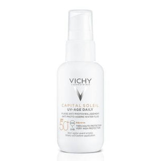 vichy capital soleil anti-aging sunscreen spf 50, sunscreen with hyaluronic acid and vitamin e, lightweight sunscreen for sensitive skin Vichy Capital Soleil SPF 50 - Anti-Aging Sunscreen | 40ml Vichy Anti-Aging Sunscreen SPF 50 - 40ml sunscreen, anti-aging, vichy, sp40, hyaluronic-acid, uv-protection, skin-care, hydrating, water-resistant, ai-generated