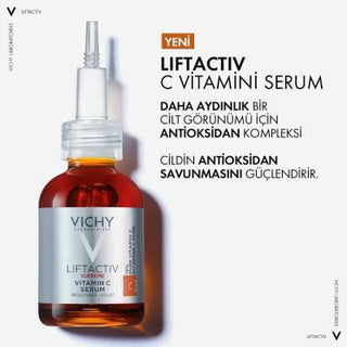 Vichy Liftactiv Supreme Vitamin C Serum: Brightens, Hydrates & Revitalizes Dull Skin - For Radiant, Even Skin Tone Vichy Vitamin C Serum: Brighten Dull Skin | Radiant Complexion Vitamin C serum, skin brightening serum, hyaluronic acid serum, Vichy Liftactiv Supreme, serum for dull skin, skin radiance, even skin tone serum, hypoallergenic serum, Vitamin C, Hyaluronic Acid, Thermal Water, face serum, skin care, beauty, radiance, dull skin, uneven skin tone, hydration, moisturizing, soothing, calming, sensitiv