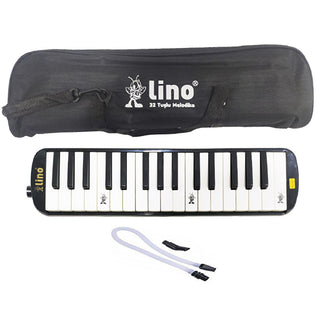Lino Melodika 32-Key Melodica with Cloth Bag - Ideal for Music Education and Enthusiasts Lino Melodika 32-Key Melodica - Perfect for Music Education Melodika, Müzik Aleti, Musical Instrument, 32 Tuşlu Melodika, 32-Key Melodica, Music Education, Müzik Eğitimi, Portable Musical Instrument, Portatif Müzik Aleti, Music Enthusiasts, Educational Institutions