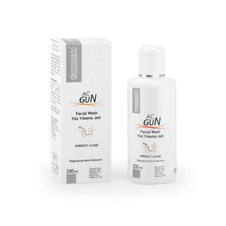 dermoskin acnegun face wash bottle, dermoskin acnegun face wash application Dermoskin Acnegun Face Wash - Acne Control | 200ml Dermoskin Acnegun Face Wash 200ml - Acne Control face-wash, acne-treatment, dermoskin, skincare, teen-skin-care, oily-skin, young-adults, acne-prone, 2%-salicylic-acid, ai-generated