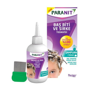 Paranit Lice Shampoo - 100% Effective Head Lice Treatment in One Application - 3.38 fl oz Paranit Lice Shampoo - 100% Effective in 1 Application Lice shampoo, Head lice treatment, Paranit Lice Shampoo, Effective lice removal, Single application lice treatment, Lice treatment for kids, Lice removal products, Head lice solutions, Lice shampoo for families, Lice comb, Lice treatment for schools