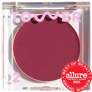 BeachPlease Dewy Cream Blush: Natural Lip & Cheek Tint for Sensitive Skin | Vegan & Cruelty-Free, Radiant Finish BeachPlease Dewy Cream Blush | Natural Color, Sensitive Skin cream blush, dewy blush, vegan blush, cruelty-free blush, sensitive skin blush, natural blush, lip and cheek tint, aloe vera blush, green tea blush, non-comedogenic blush, blush, cheek makeup, lip tint, cheek tint, vegan makeup, cruelty-free makeup, natural makeup, sensitive skin makeup, gifts for her, beauty, cosmetics, makeup, dewy fi