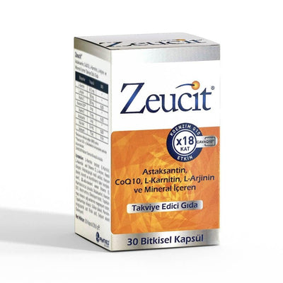 Zeucit Dietary Supplement Capsules - Antioxidant Support - 30 Capsules