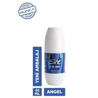 She Angel: Long-Lasting Roll-On Deodorant for Women - Gentle, Fresh Scent & Odor Protection - 50 ml She Angel Roll-On: Women's Deodorant for Odor & Freshness roll-on deodorant, women's deodorant, sensitive skin deodorant, long-lasting deodorant, fragrance deodorant, odor protection, fresh scent deodorant, gentle deodorant, 50 ml deodorant, body odor control, deodorant, women's personal care, odor protection, sweat protection, subtle scent, fragrance, daily use, travel size, sensitive skin, gentle formula, r