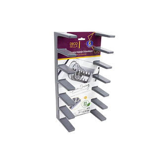 Decobella Pot Lid Organizer - Space Saving Kitchen Cabinet Organizer Holds 6 Lids, BPA-Free, Easy Access & Decluttering Decobella Pot Lid Organizer: Space Saving Kitchen Storage pot lid organizer, kitchen cabinet organizer, pot lid storage, BPA-free lid organizer, space saving kitchen organizer, cabinet lid organizer, kitchen organization, cookware lid storage, pot lid holder, pan lid organizer, kitchen storage solution, cabinet organizer, kitchen declutter, BPA-free, polypropylene, space saving, ergonomic 