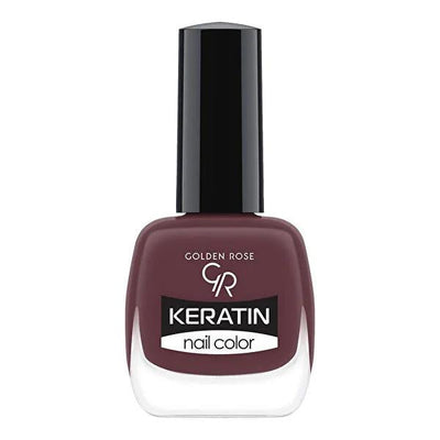 Golden Rose Keratin Nail Polish No:119 - Long-Lasting Nail Color with Keratin Enriched Formula
