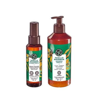 Egzotik Vanilya Body and Hair Care Set - Exotic Vanilla Fragrance, Moisturizing Body Lotion and Scented Body Spray
