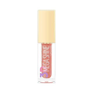 golden rose 3d mega shine lipgloss shade 117, shimmer lipgloss in packaging, close-up of lipgloss applicator Golden Rose 3D Mega Shine Lipgloss - Shimmer 117 | Ultra Glossy Finish Golden Rose 3D Mega Shine Lipgloss - Shimmer 117 golden-rose, lipgloss, shimmer, makeup, ultra-glossy, moisturizing, women, makeup-enthusiasts, ai-generated, beauty
