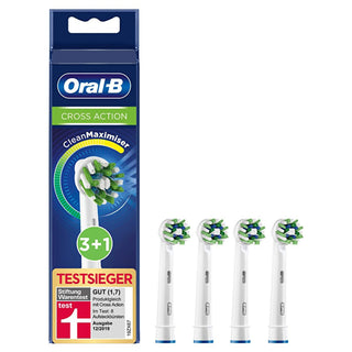 Oral-B CrossAction Clean Maximizer Electric Toothbrush Replacement Heads (4-Pack) - Superior Plaque Removal, Compatible with Most Oral-B Handles Oral-B CrossAction Clean Maximizer Replacement Heads - Superior Plaque Removal Oral-B replacement toothbrush heads, CrossAction toothbrush heads, Electric toothbrush accessories, Oral hygiene products, Dental care accessories, Oral-B CrossAction Clean Maximizer, Electric toothbrush replacement heads, Compatible with Oral-B handles, Advanced oral care, Superior plaq