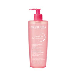 Bioderma Sensibio Foaming Gel Cleanser for Sensitive Skin - 16.91 fl oz, Fragrance-Free, Dermatologically Tested Bioderma Sensibio Foaming Gel Cleanser - Gentle, Fragrance-Free sensitive skin cleanser, dermatologically tested cleanser, non-comedogenic cleanser, fragrance-free cleanser, Bioderma Sensibio Foaming Gel, gentle cleanser, sensitive skin care, skincare for sensitive skin, cleanser for acne-prone skin, moisturizing cleanser