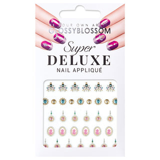 Glossy Blossom Nail Sticker - Easy DIY Nail Art Decoration, Glossy Finish, Dazzling Designs Glossy Blossom Nail Stickers - Easy DIY Nail Art nail sticker, nail decoration, DIY nail art, temporary nail art, glossy nail sticker, nail art supplies, easy nail decoration, nail stickers for women, nail art for beginners, salon quality nail art at home