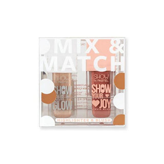 Show By Pastel Glow Kit Highlighter 72 & Likit Blush 53 - Makeup Highlighter and Blush Set for Natural Glow Show By Pastel Glow Kit - Natural Glow Makeup Set makeup highlighter, blush set, mix and match cosmetics, natural glow makeup, everyday makeup products, beauty products, cosmetics, makeup essentials, glow kit, highlighter and blush combination