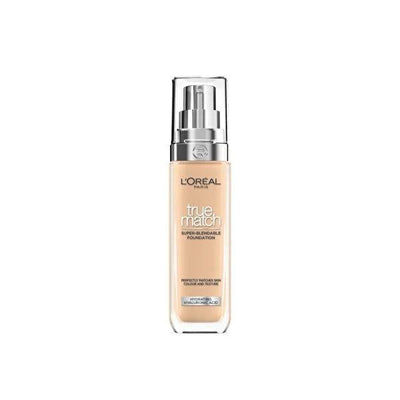 L'Oréal Paris L'OrŽal Paris True Match Foundation Creamy Beige 3N - Natural Coverage & Hydrating Makeup for Flawless Loo