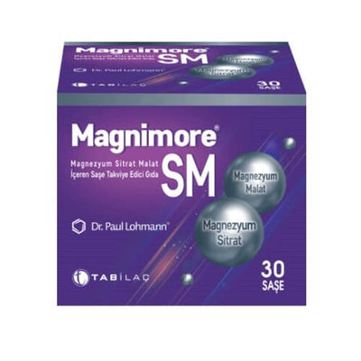 Magnimore Magnesium Supplement - 200mg Magnesium Citrate & Malate per Sachet