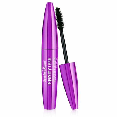 Golden Rose Infinity Lash Mascara: Volumizing, Lengthening & Curling - Long Lasting Definition for Dramatic Eye Makeup