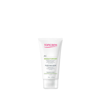 Topicrem Purifying Mask for Acne-Prone Skin - 50ml, Gentle & Effective Skincare