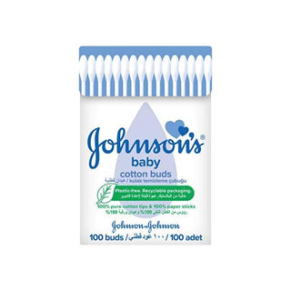 Johnson's Baby Cotton Swabs - 100 Count - Gentle, Safe Ear Cleaning & Hygiene for Sensitive Skin, Makeup Application Johnson's Baby Cotton Swabs - Gentle Cleaning for Sensitive Skin baby cotton swabs, cotton swabs for babies, ear cleaning swabs, gentle cotton buds, infant hygiene swabs, cotton swabs sensitive skin, Johnson's baby swabs, baby ear cleaning, cotton swabs for makeup, baby care, sensitive skin, skincare, hygiene, cosmetic use, makeup application, first aid, absorbent cotton, natural cotton, hypo